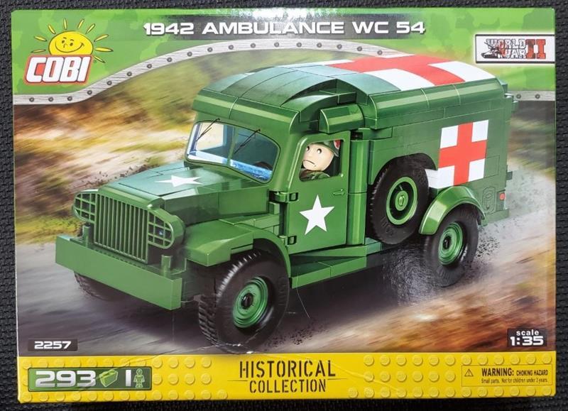 Dodge WC-54 Ambulance 293 pcs,COBI-2257