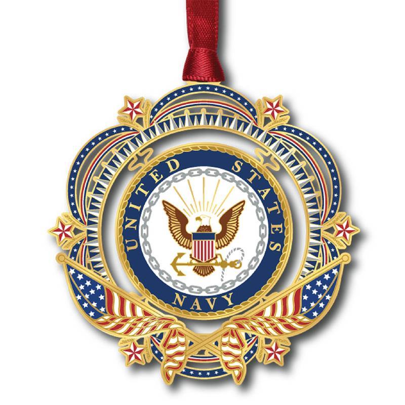 Patriotic United States Navy Ornament,62709