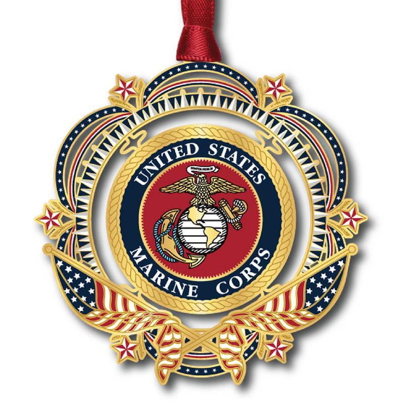 Patriotic United States Marine Corp Ornament,62712