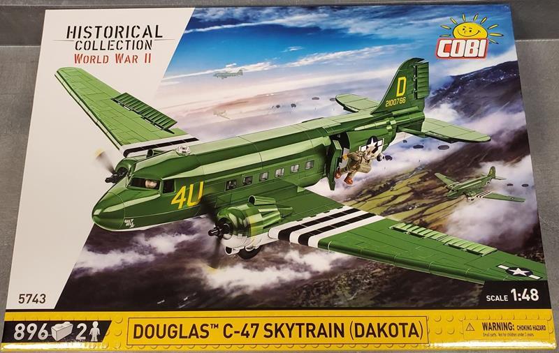 Douglas C-47 Skytrain (Dakota) 896 pieces,COBI-5743