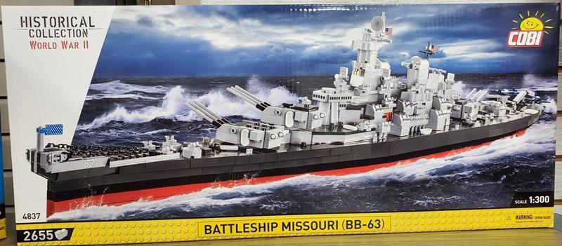 Battleship Missouri 2655 pcs,COBI-4837