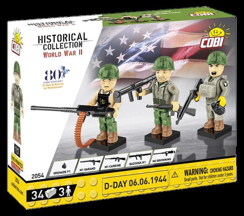 D-Day June 6th, 1944 Soldiers,COBI-2054